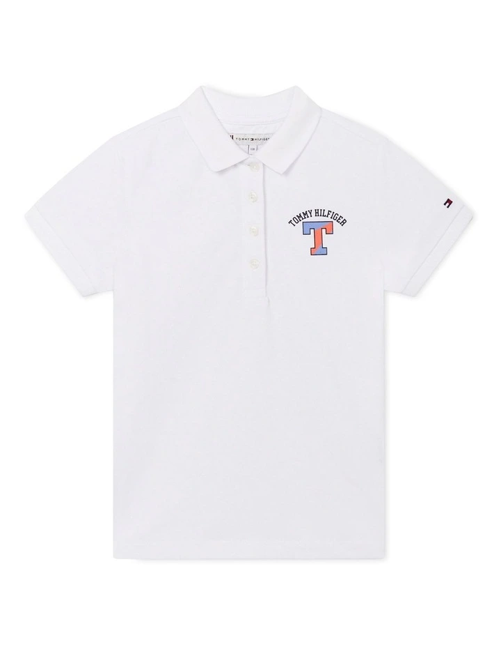 Girls 8-16 WCC Varsity T Polo in White