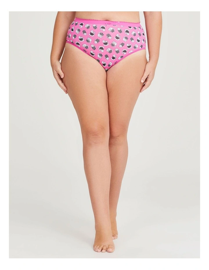 Cotton Cat Briefs 5 Pack in Multi