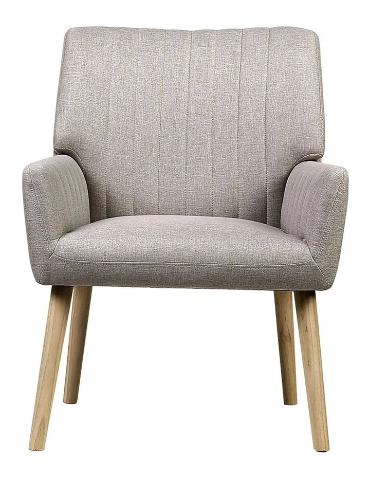 Sebastini Armchair Fabric in Beige