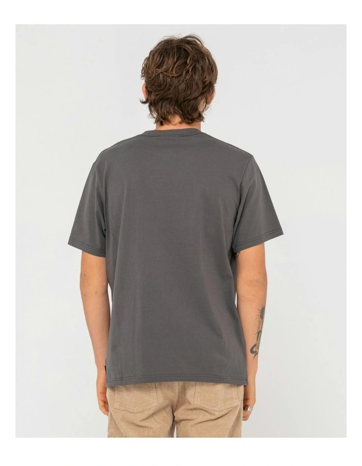 Short Cut 2 Short Sleeve Tee in Grey