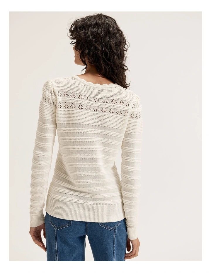 Celeste Jumper in Ivory