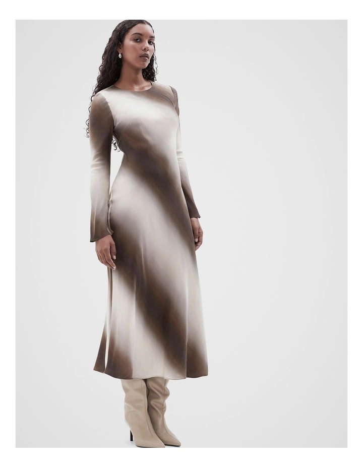 Ombre Maxi Dress in Multi