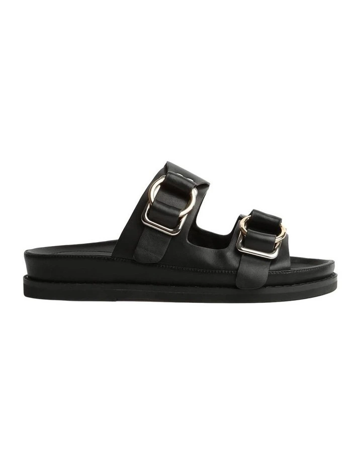 Hunter Black Como Flats