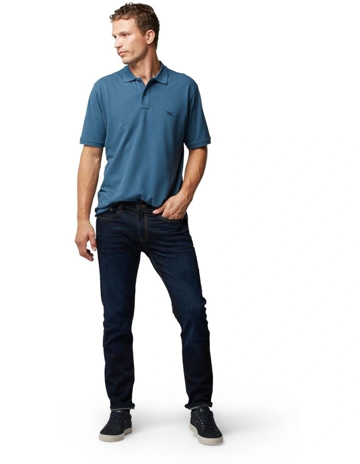 The Gunn Original Fit Polo in Teal