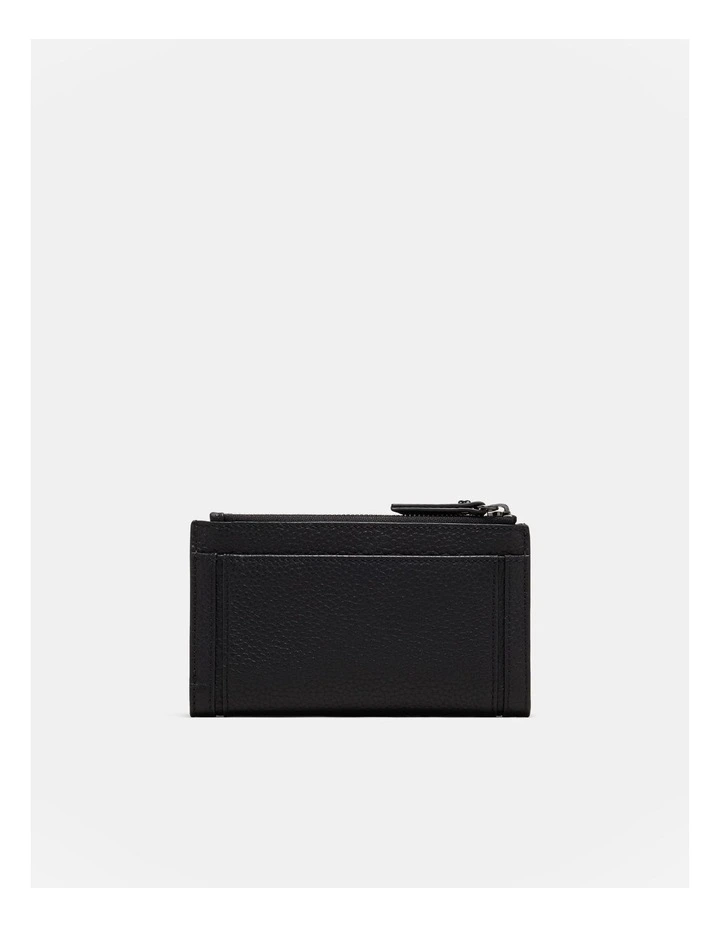 Orbit Large Fold Wallet in Black Gunmetal