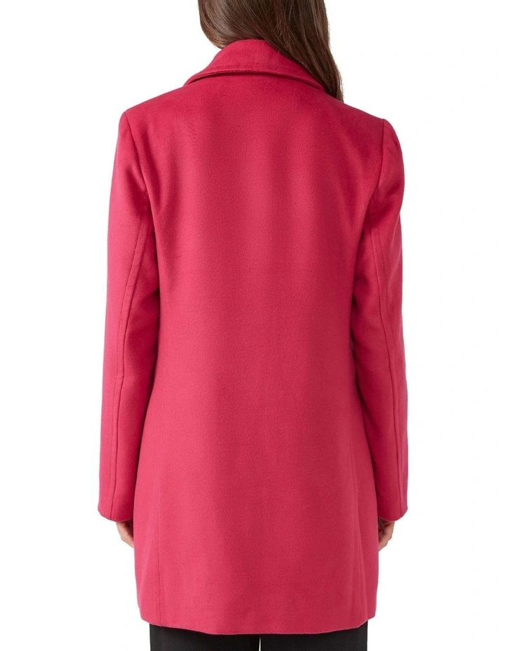 Charm Coat in Pink