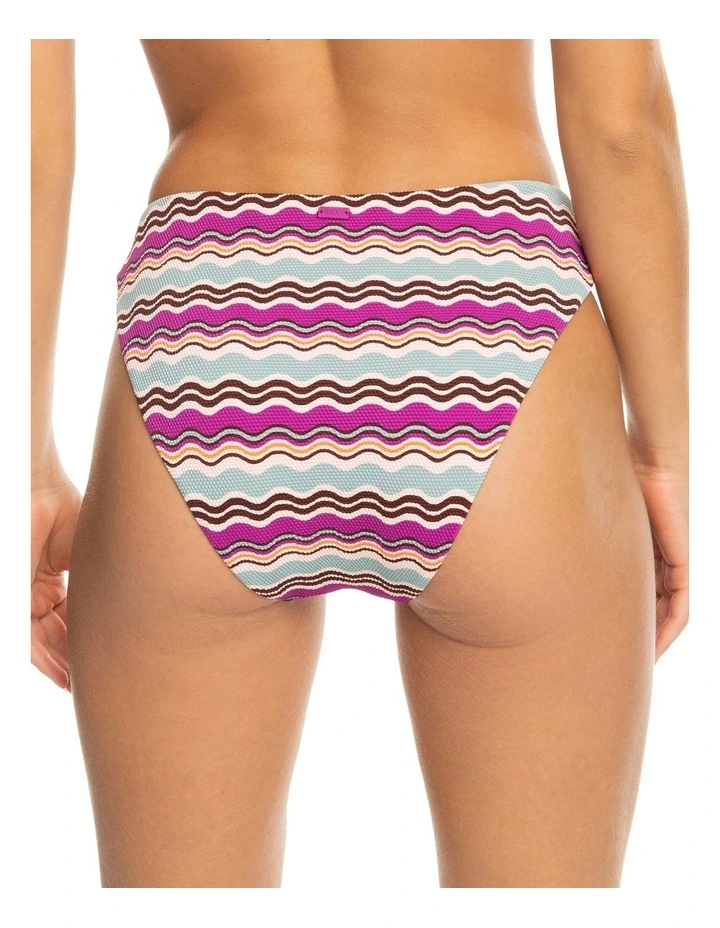 Flowy Mood Mid Waist Bikini Bottoms in Orange