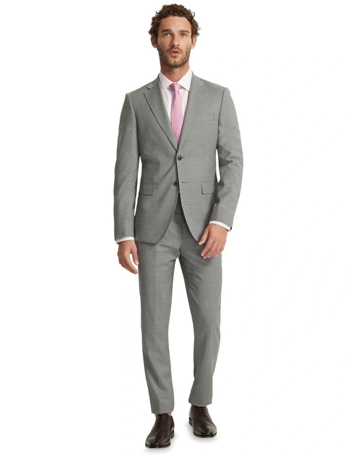 Byron Wool Jacket in Grey