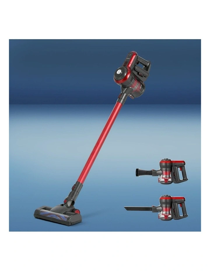 Handheld Vacuum Cleaner 250W Brushless Motor in Red