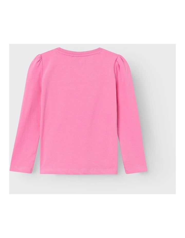 Nillie Long Sleeve Top in Pink Cosmos