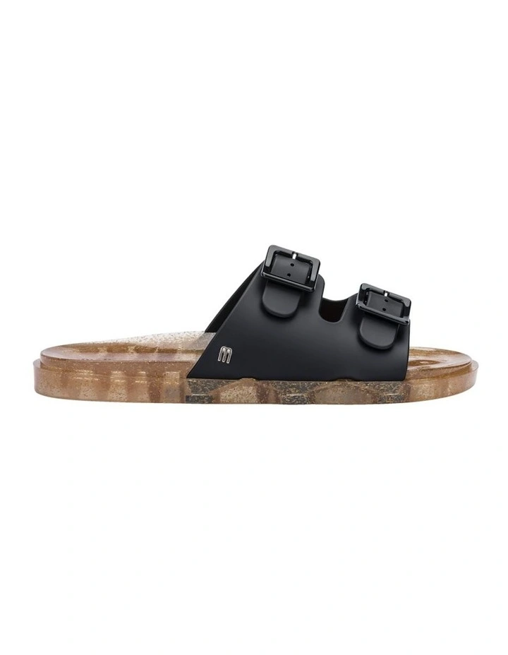 Melissa Wide Slide in Black