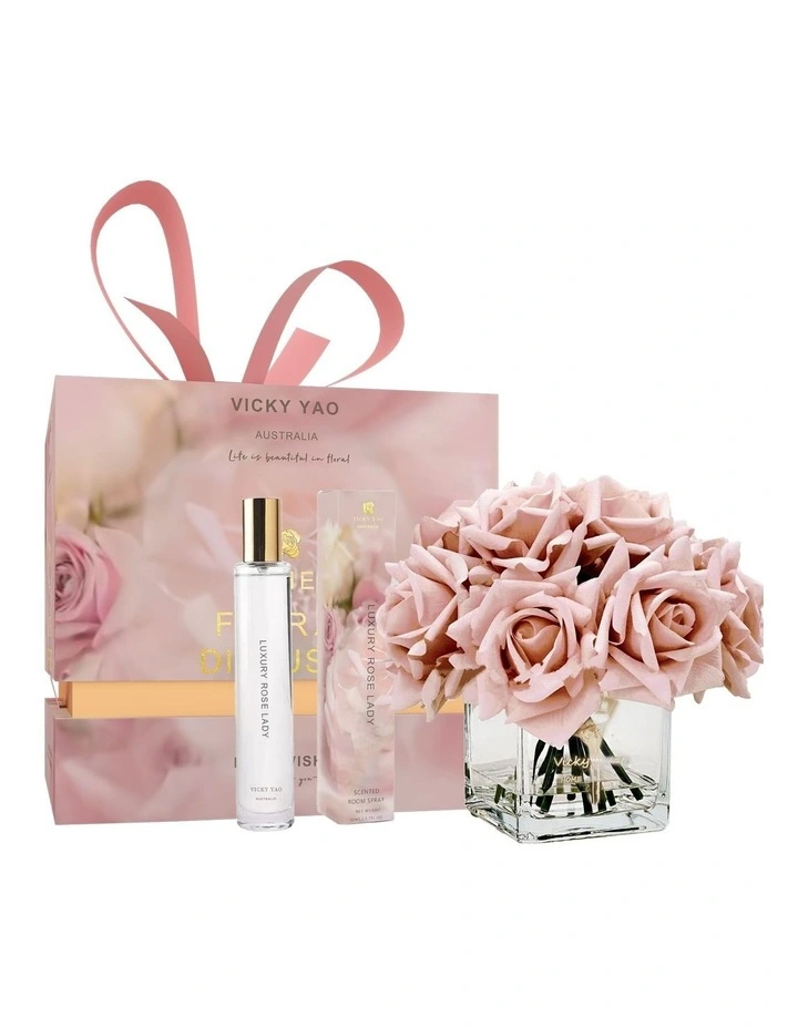 Real Touch Morandi Nude Rose Floral Art & Luxury Fragrance 50ml