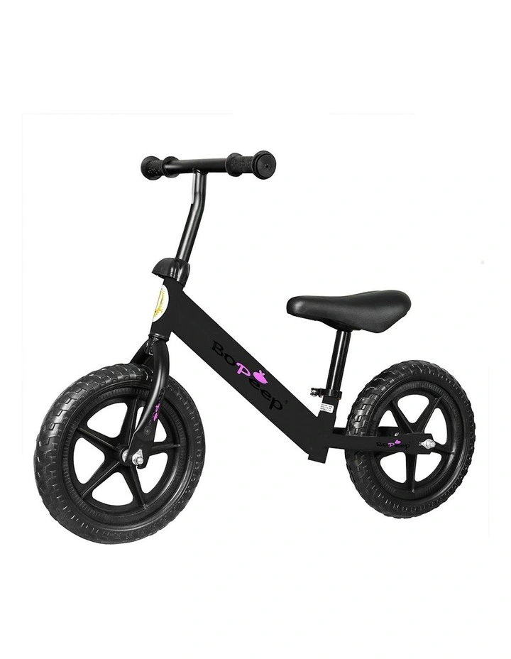Ride On Balance Bike in Black