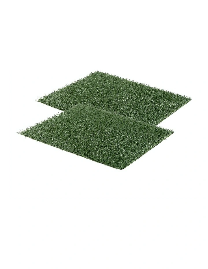 2 Grass Mat 63.5cm x 38cm in Green