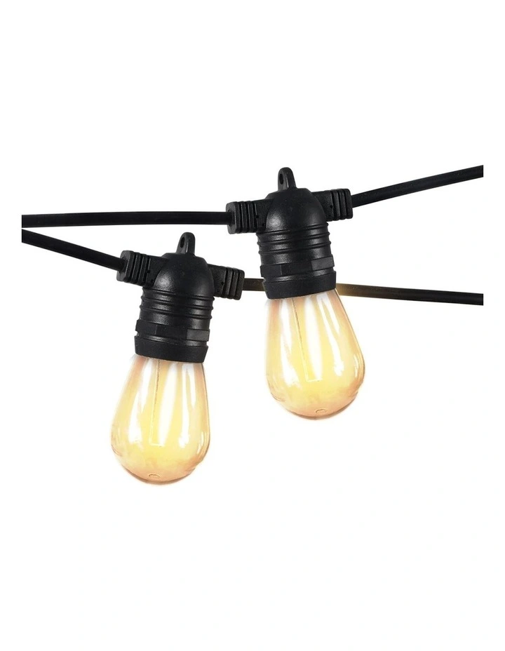 Waterproof Festoon String Lights 10m in Warm White