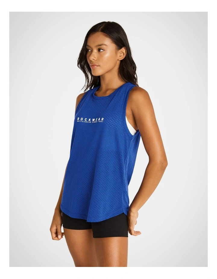 Fleur Tank Cobalt in Blue