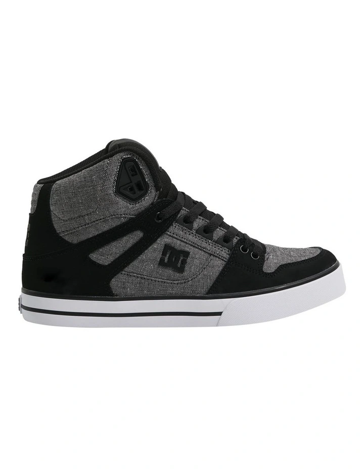 Pure High-Top Shoes in Black