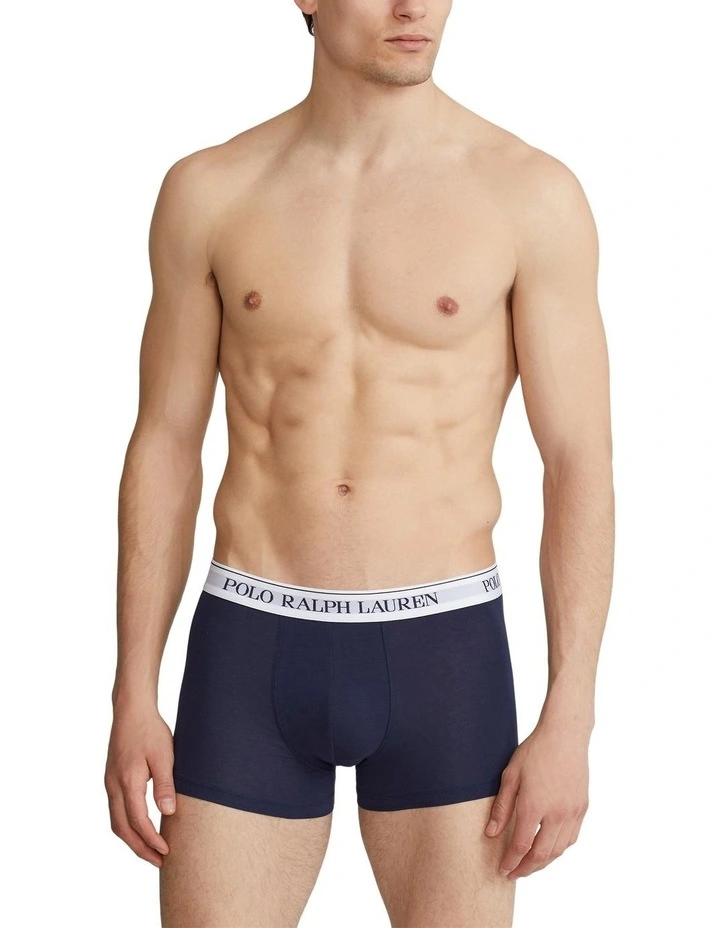 3 Pack Fashion Print Trunks