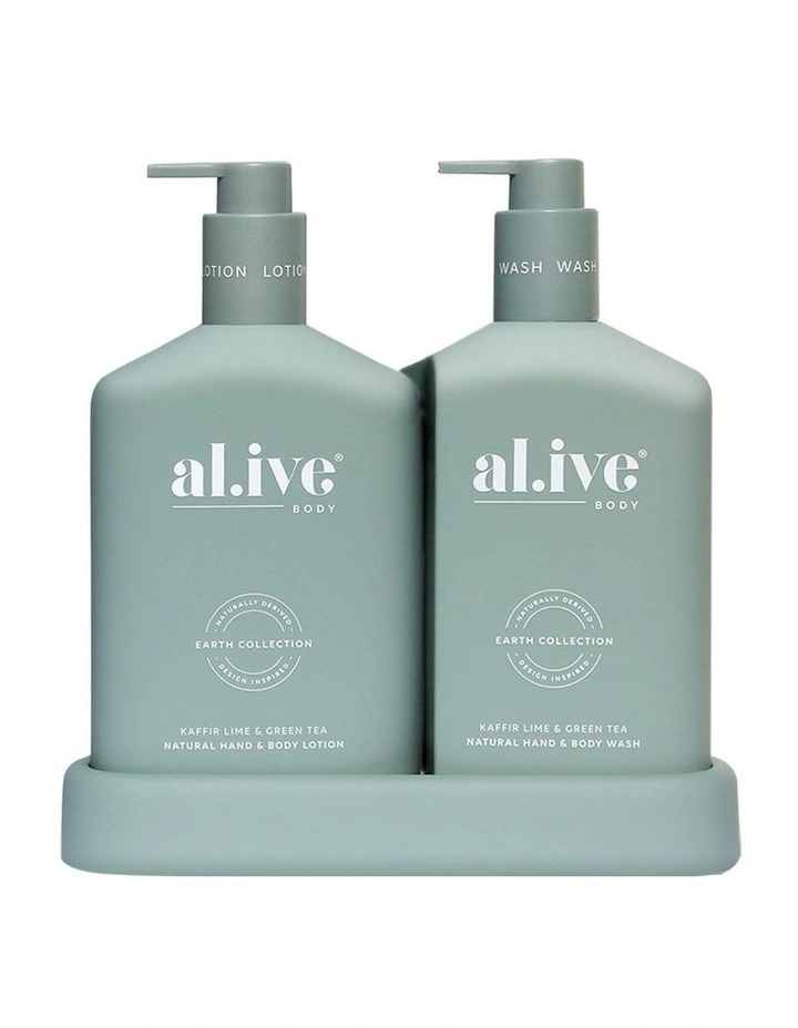 Kaffir Lime & Green Tea Hand & Body Duo Set