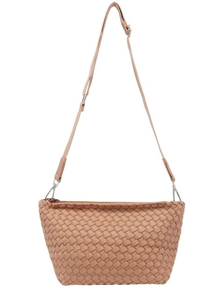 Woven Bucket Bag in Tan