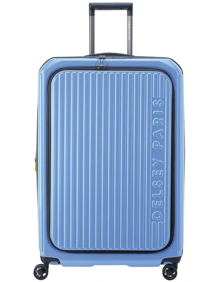 SECURITIME 77cm Expandable 4 Double Wheel Trolley in Lavender Blue 00217382432