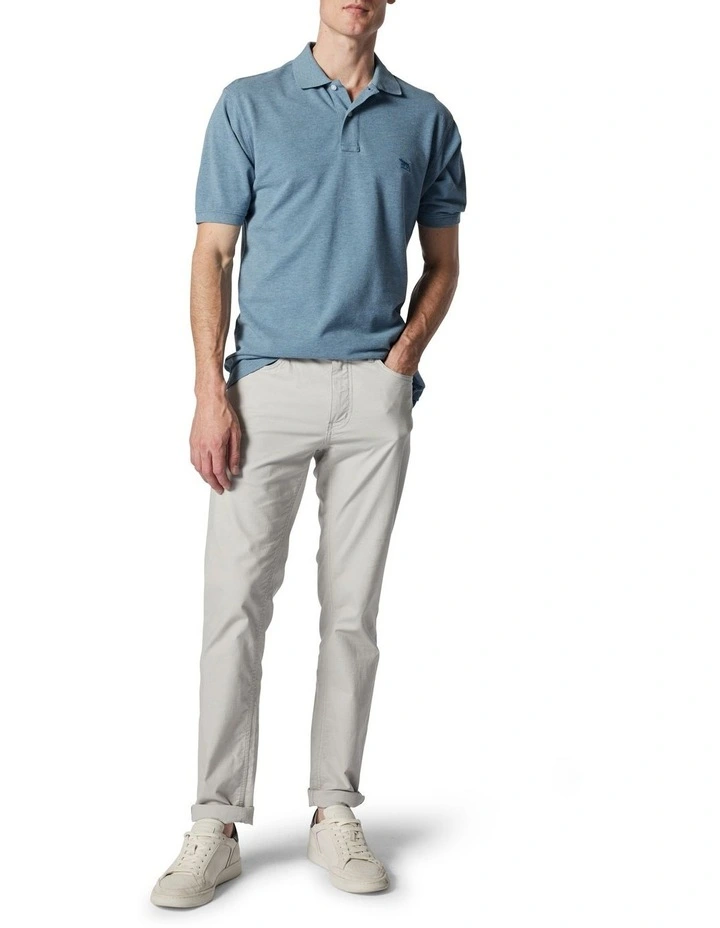 The Gunn Original Fit Polo in Stonewash
