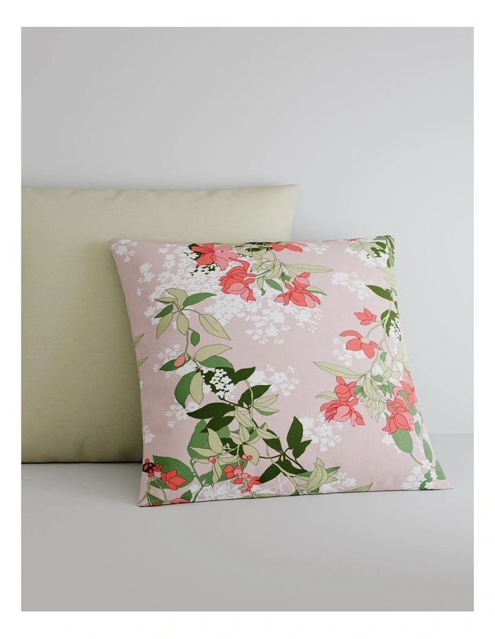 Florian European Pillowcase in Soft Fern