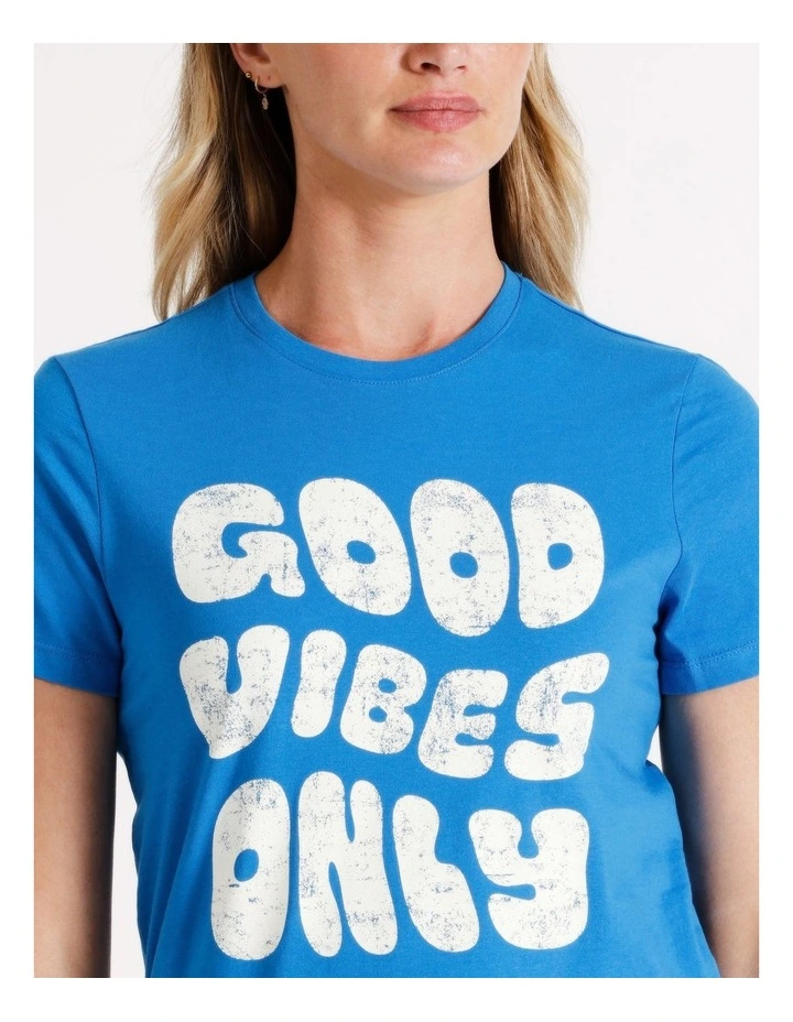Zodiac T-shirt in Blue