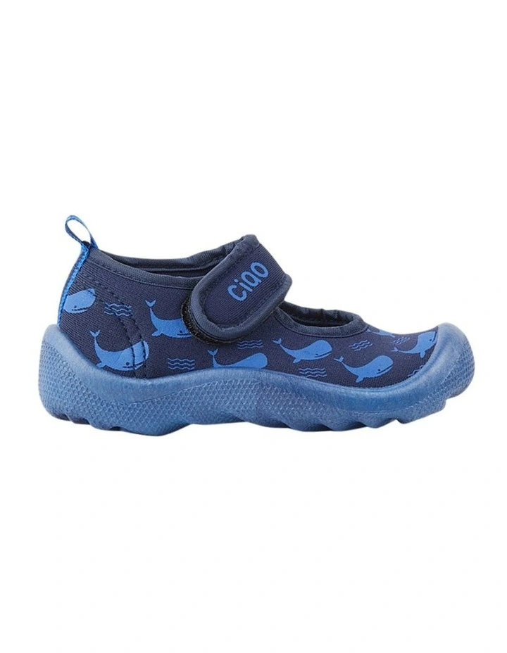 Whales Beach Sandals in Navy