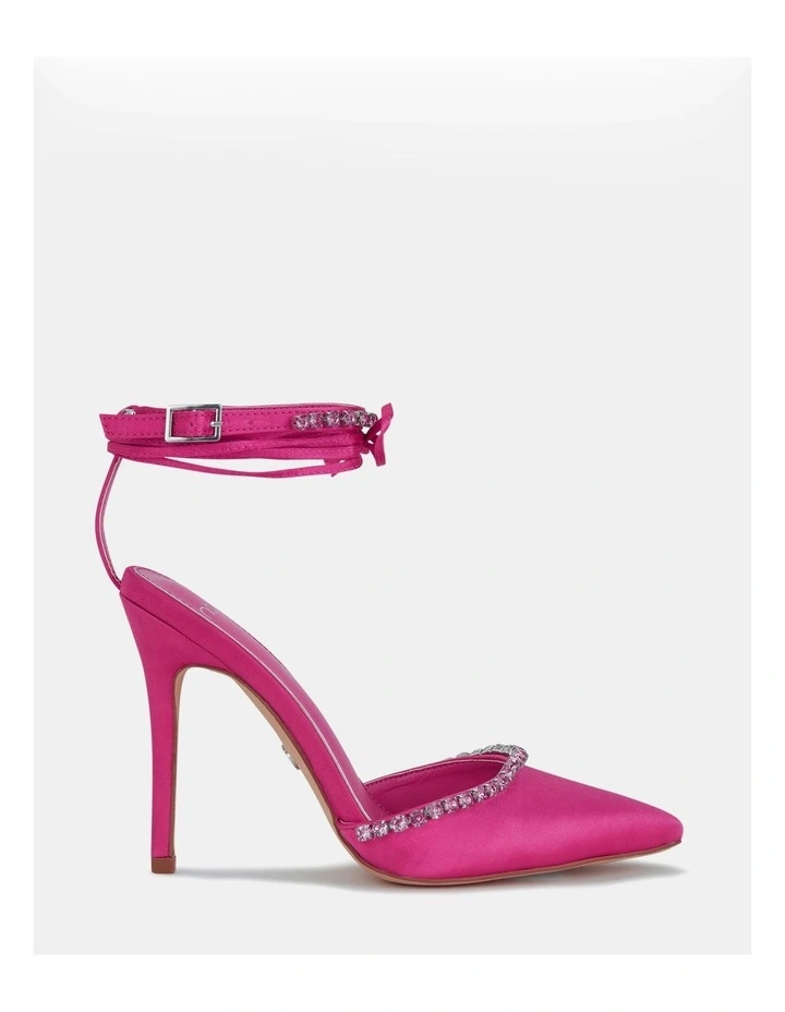 Zirgo Stilettos Heels in Barbie