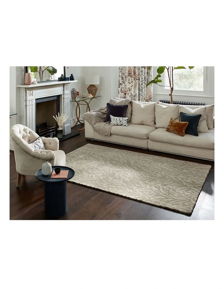Atoll Hempseed Rug 142504 in Grey