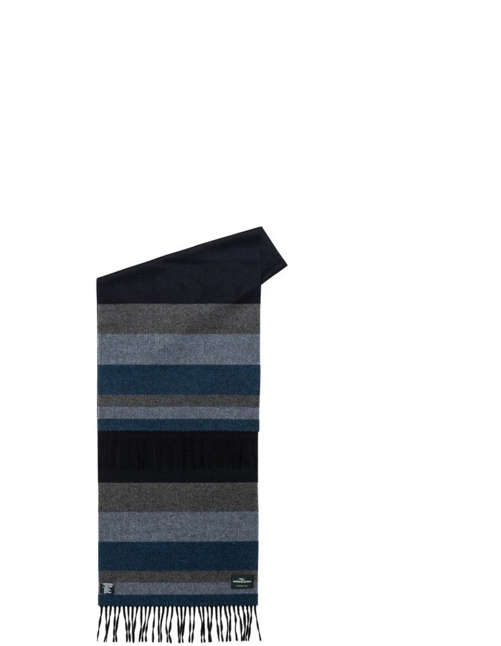 Flaxton Scarf in Sea Multi