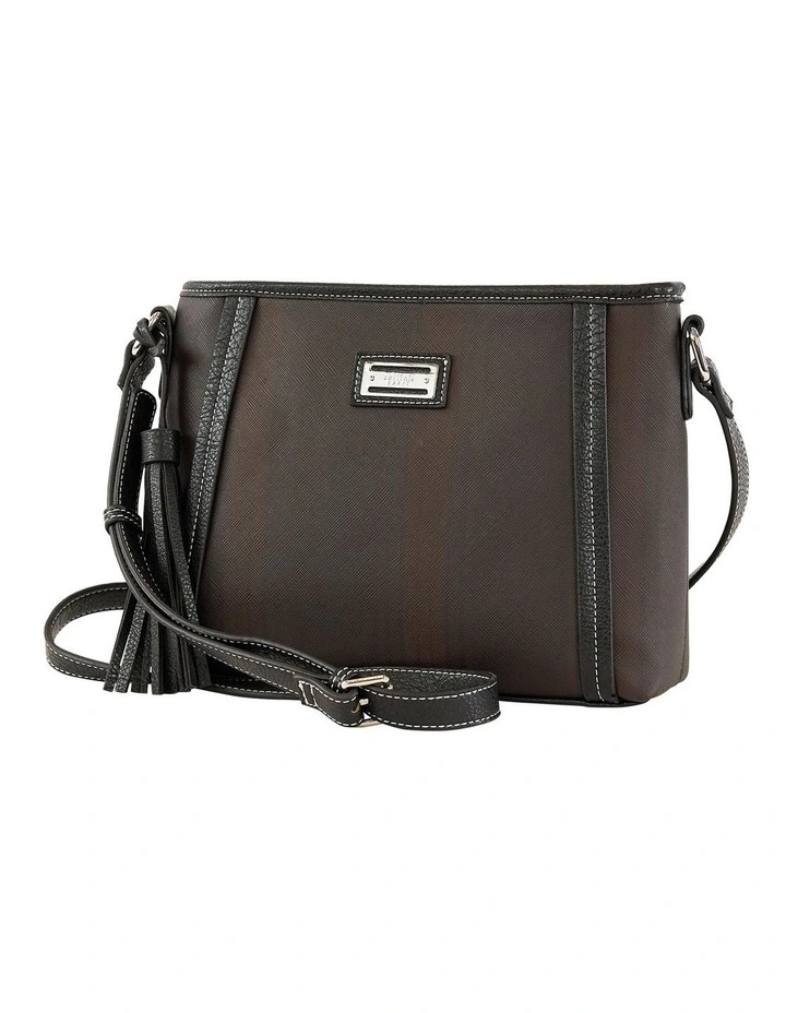 Hilary Crossbody Bag in Brown