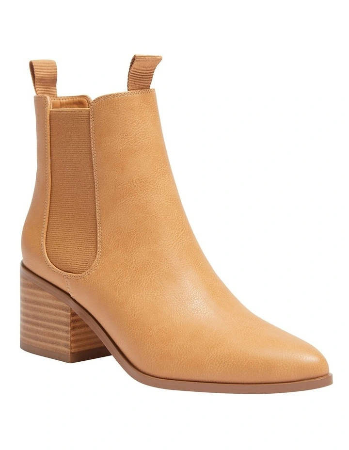 Faller Boots In Camel Smooth