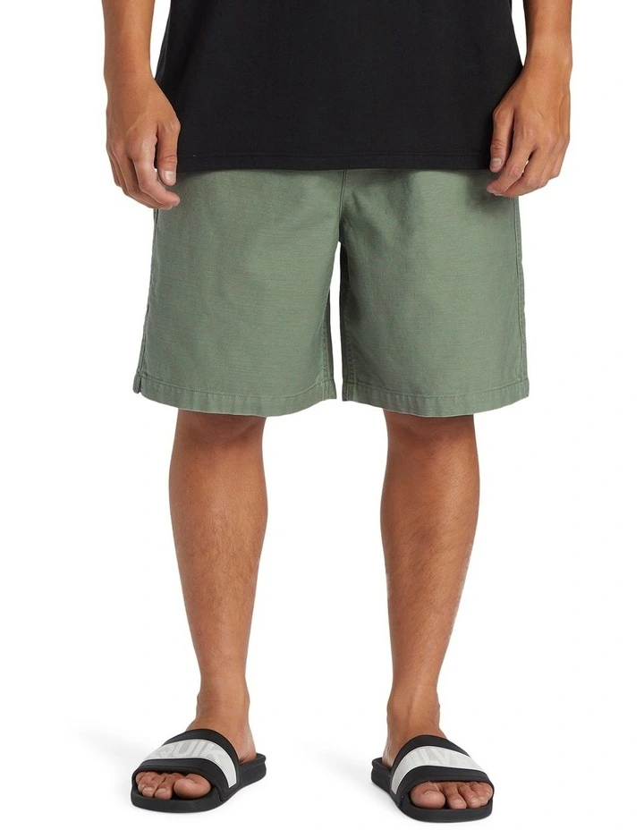 Taxer Baggy Baggy Walk Shorts in Sea Spray