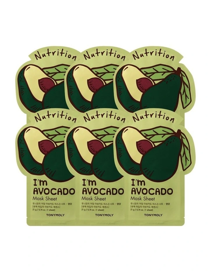 I'm Avocado 5+1 Free Mask Set