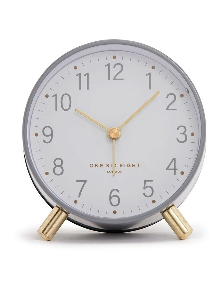 Maisie Grey Silent Alarm Clock