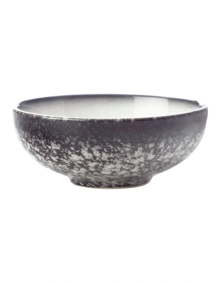 Caviar Granite Coupe Bowl 11x4cm in Black