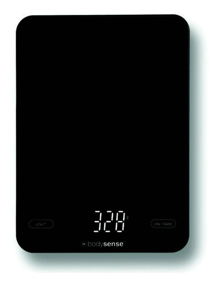 USB Rechargeable Kitchen Scale 10kg in Black