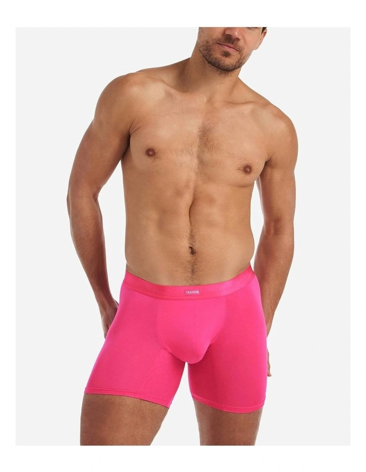 You Bamboo Boxer Brief in Honeysuckle Pink