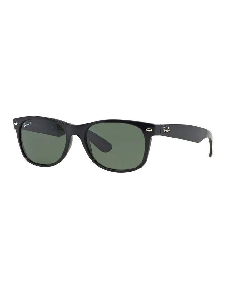 New Wayfarer Black RB2132 Polarised Sunglasses
