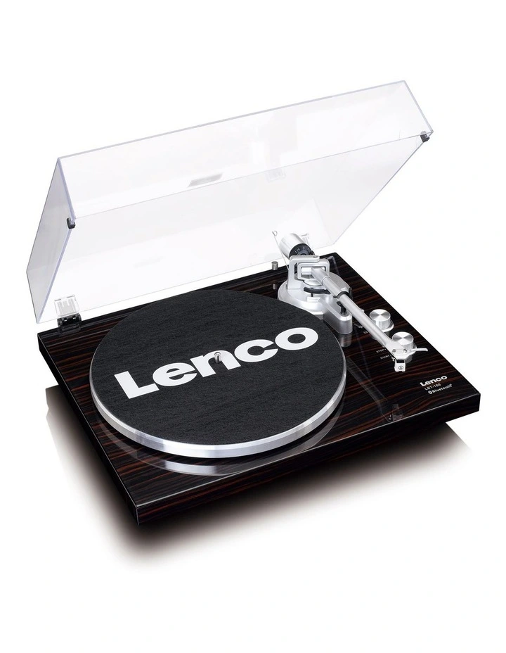 Turntable with Bluetooth & USB Connection in Walnut