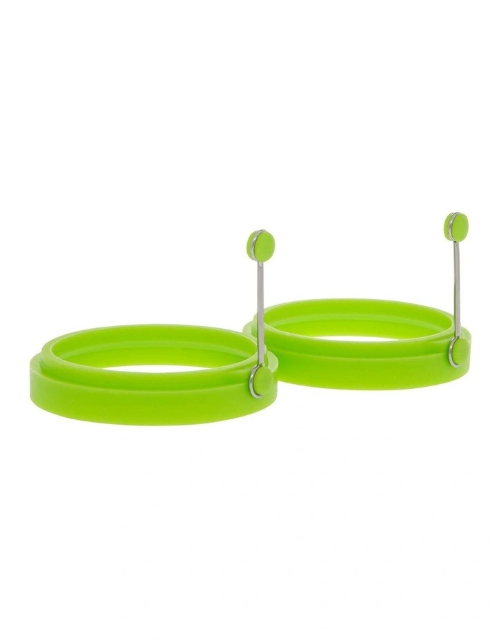 Egg Rings Set of 2 in Green