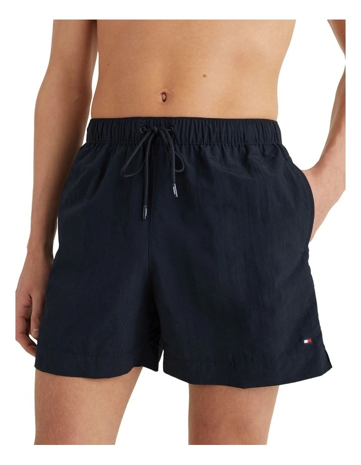 Drawstring Swim Shorts in Blue