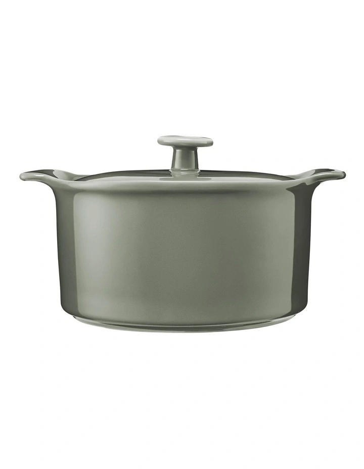 Indulgence Round Casserole 1.3L Gift Boxed in Sage