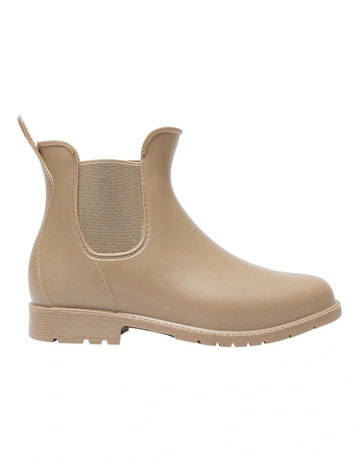 Rainy Gum Boots in Beige