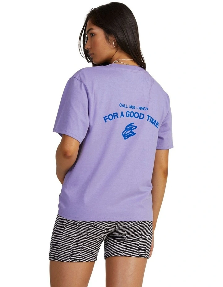 Joys Easy T-shirt in Purple