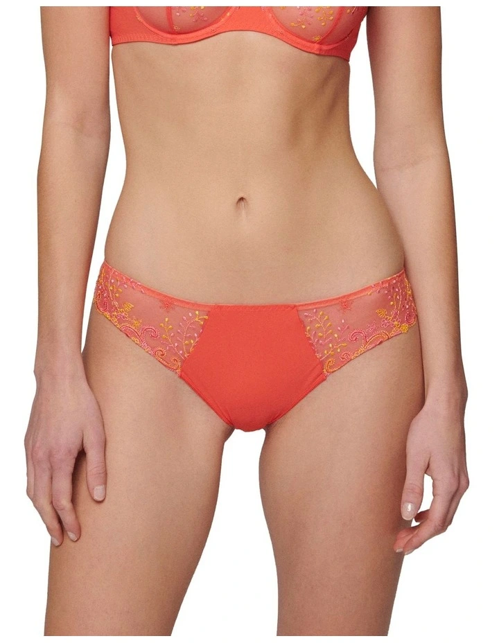 Delice Thong in Orange