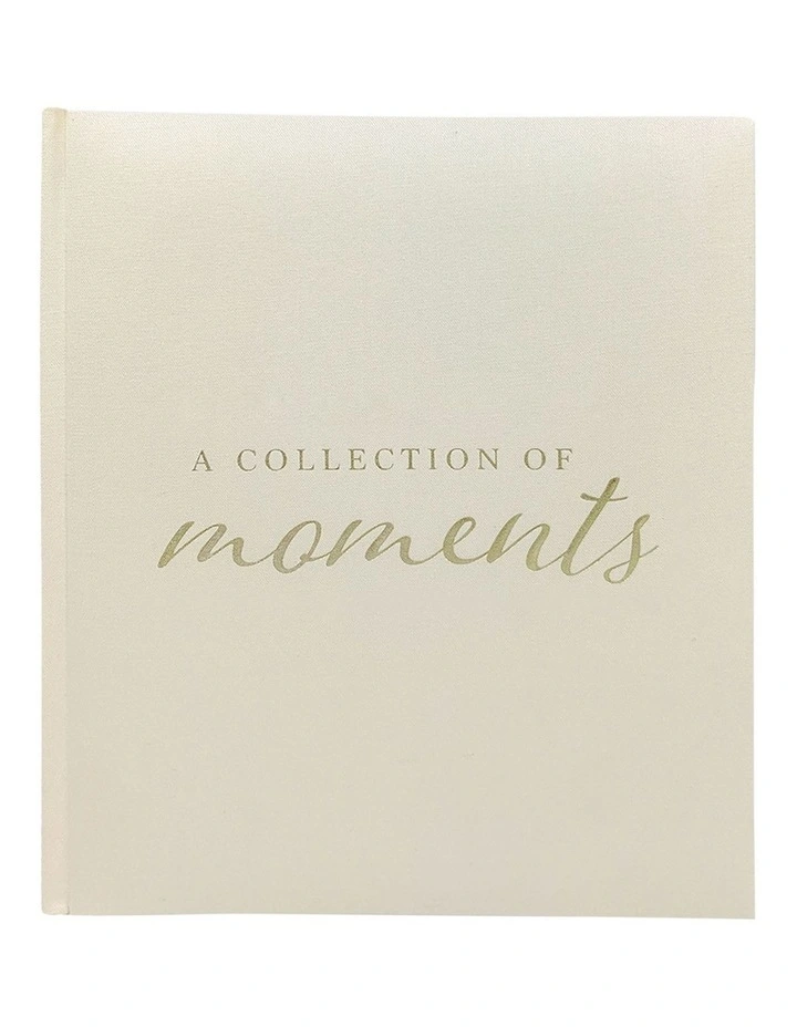 A Collection Of Moments Slip-in 500 Capacity 4x6 Photo Album in Cream