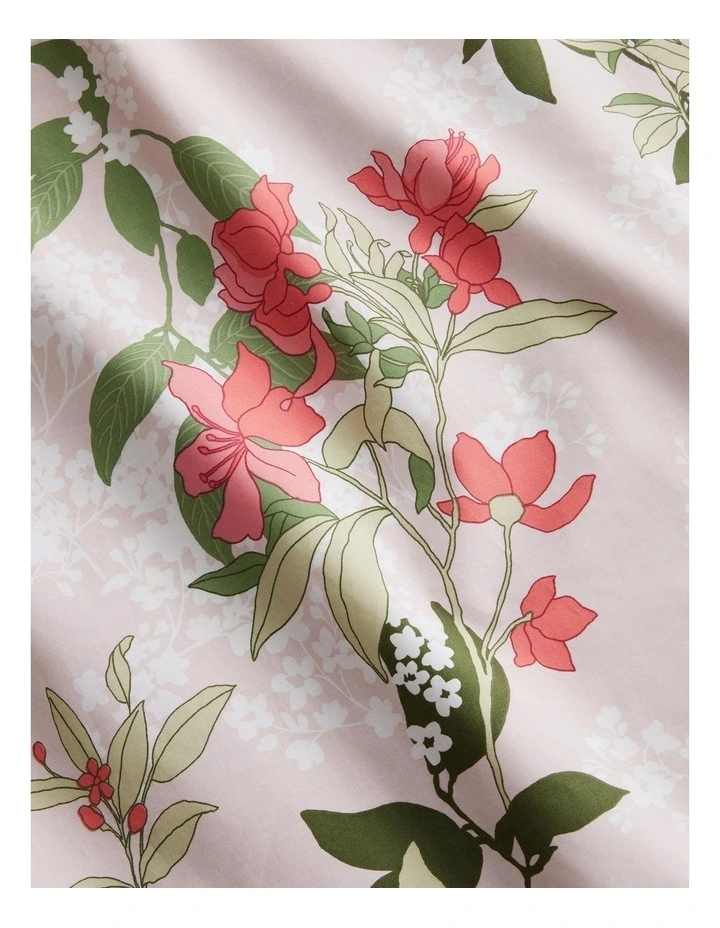 Florian Quilt Cover Set in Soft Fern